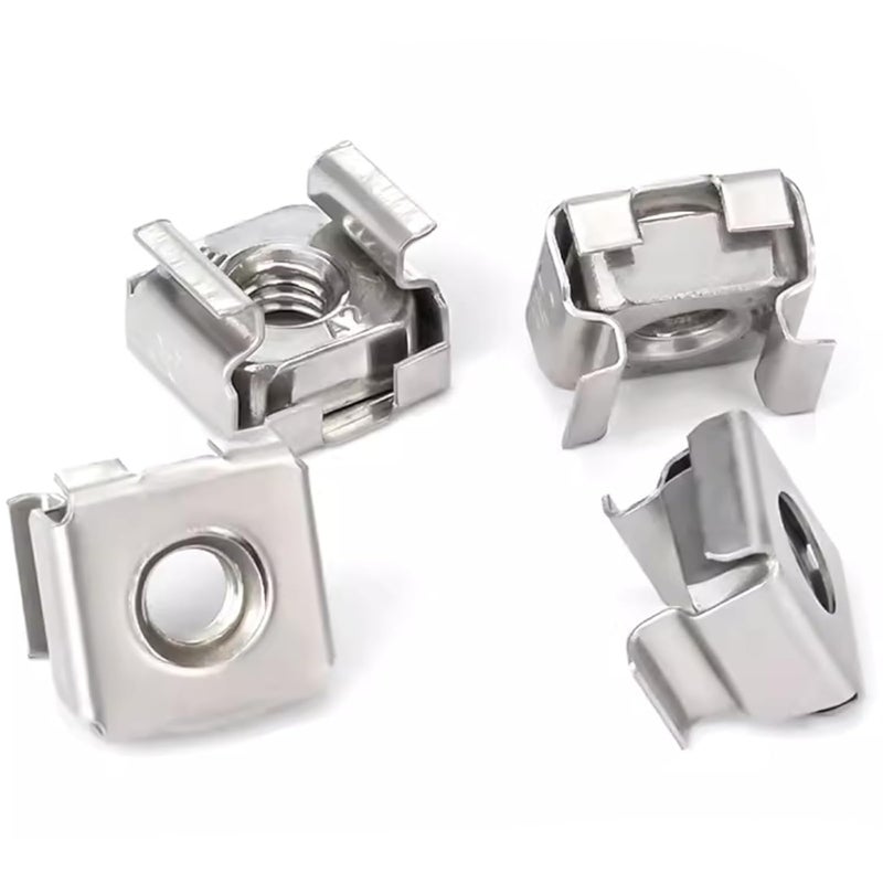 sotoolstop Store M6 Cage Nuts, Stainless Steel 18-8 (304) M6-1.0 Cage Nuts, Pack of 20 - Image 3